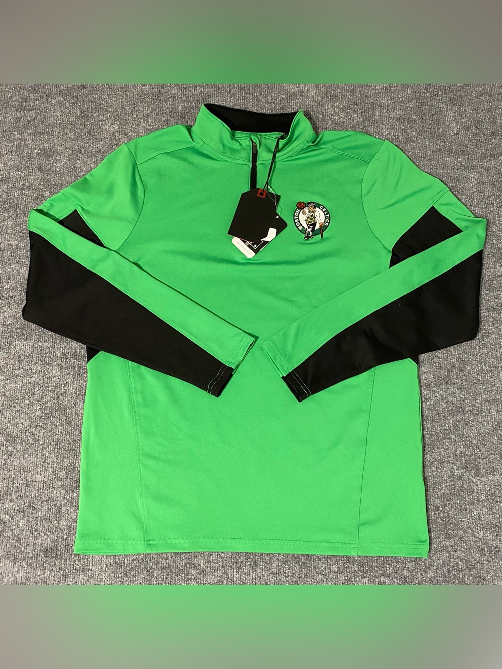 Boston Celtics Antigua Aspect 1/4 Zip Pullover Men’s Medium NWT